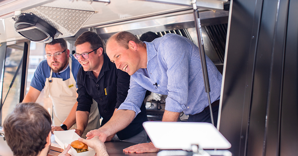 Prince William teams up with Sorted Food to develop first-ever Earthshot Burger