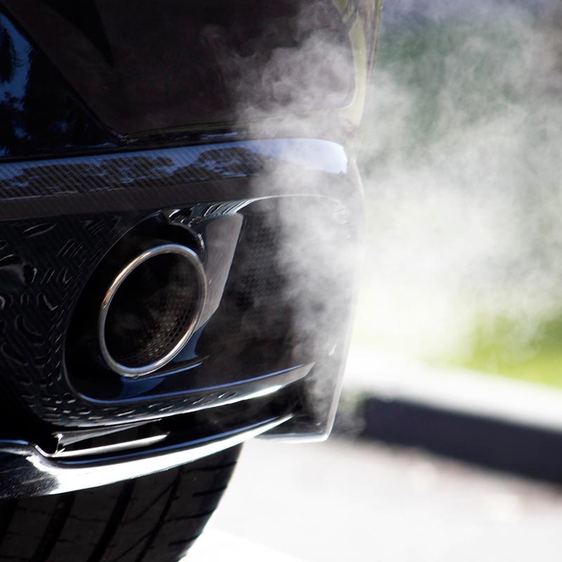 Car exhaust emissions