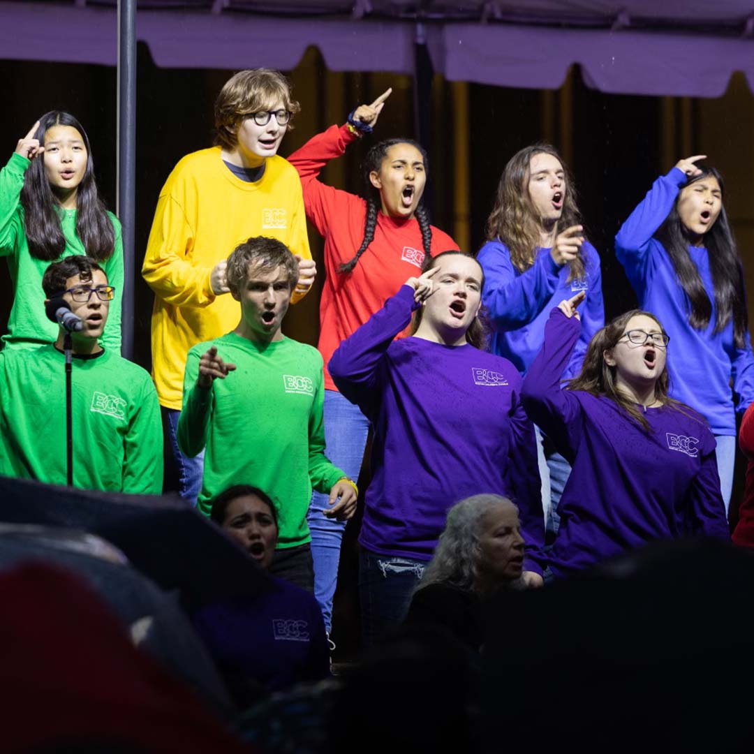 Boston Children's Chorus perform at City Hall