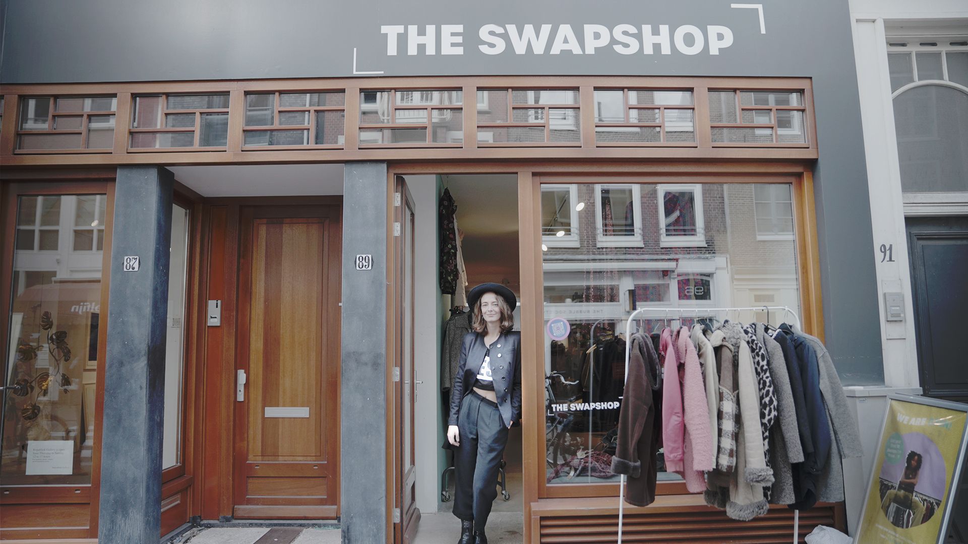 City of Amsterdam clothing swap shop