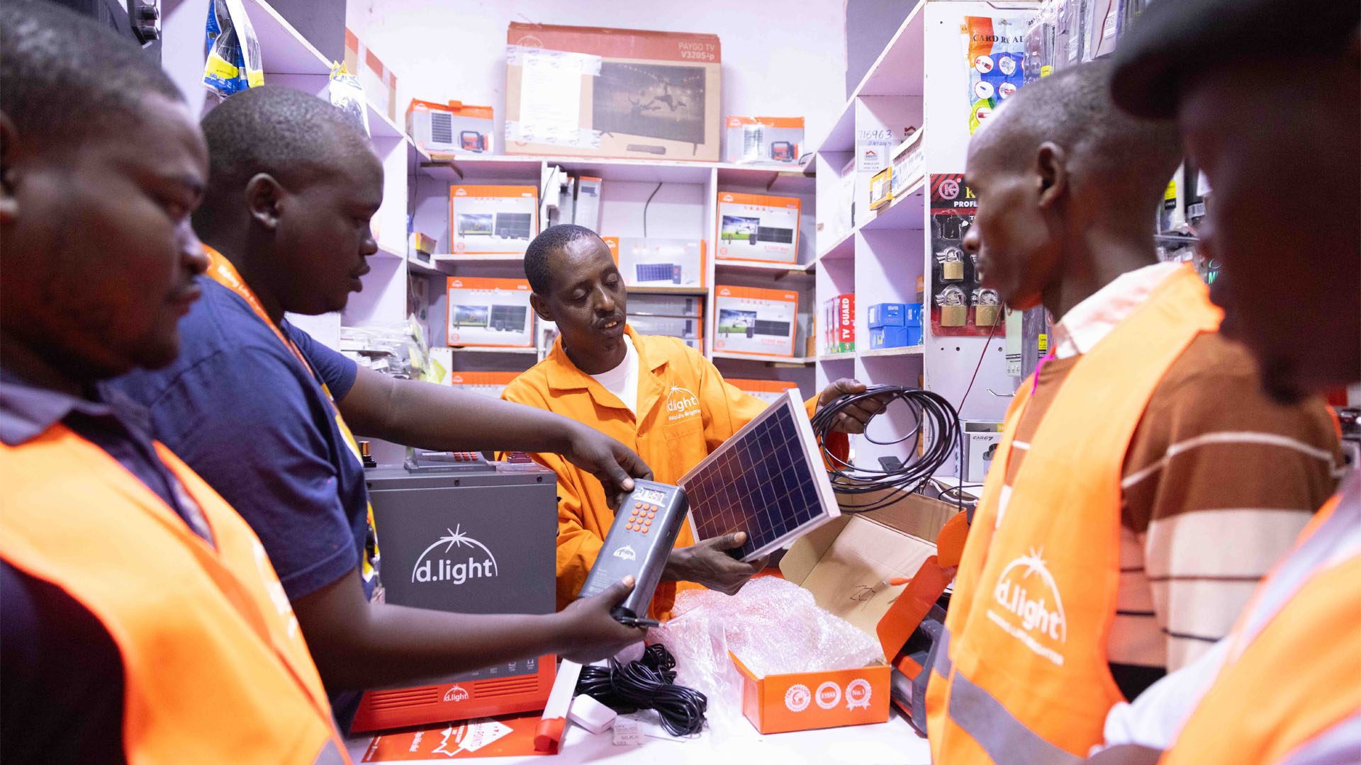 d.light enables energy access in Africa by providing and financing affordable solar solutions to people without access to electricity.