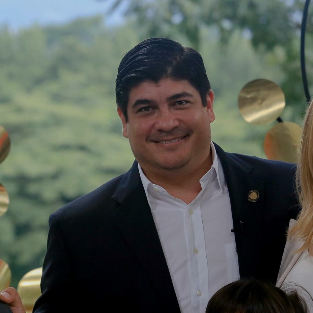 Former President of Costa Rica, Carlos Alvarado