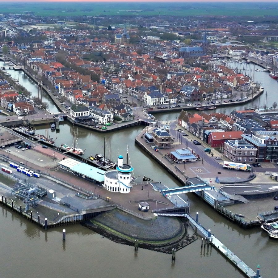 Great Bubble barrier Harlingen