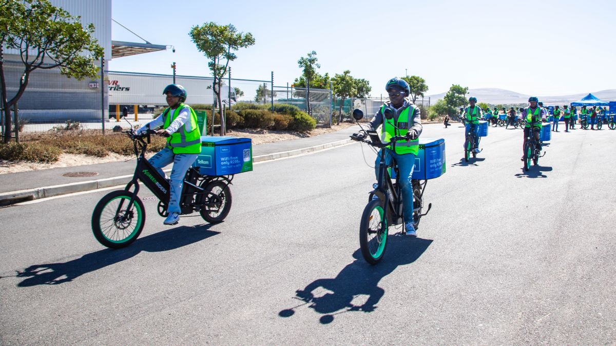 Green Riders e-delivery bikes