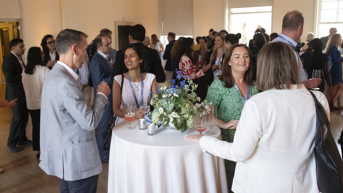 Guests at Launchpad networking event during LCAW 2024