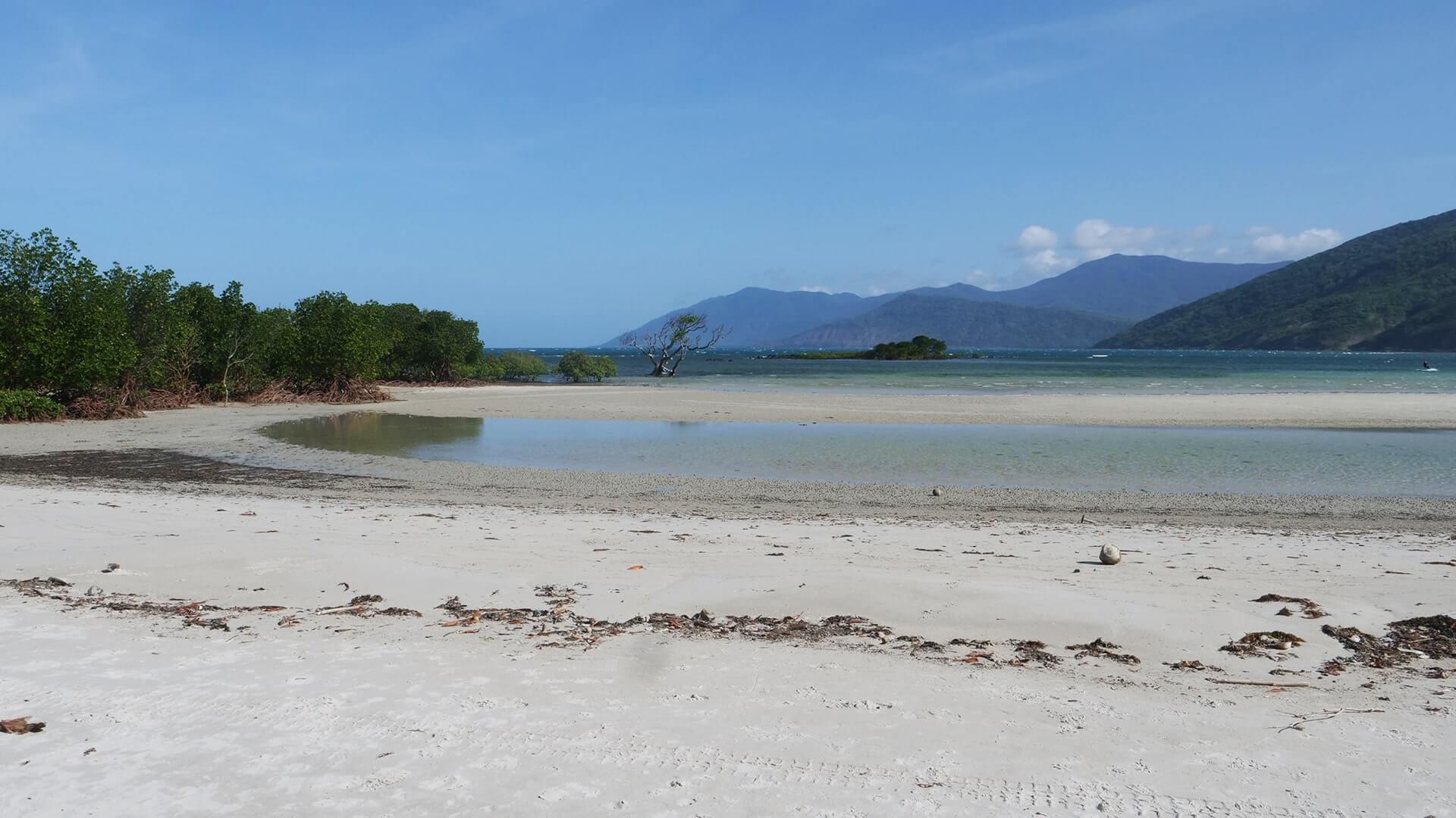 Indigenous Women of the Great Barrier Reef beach