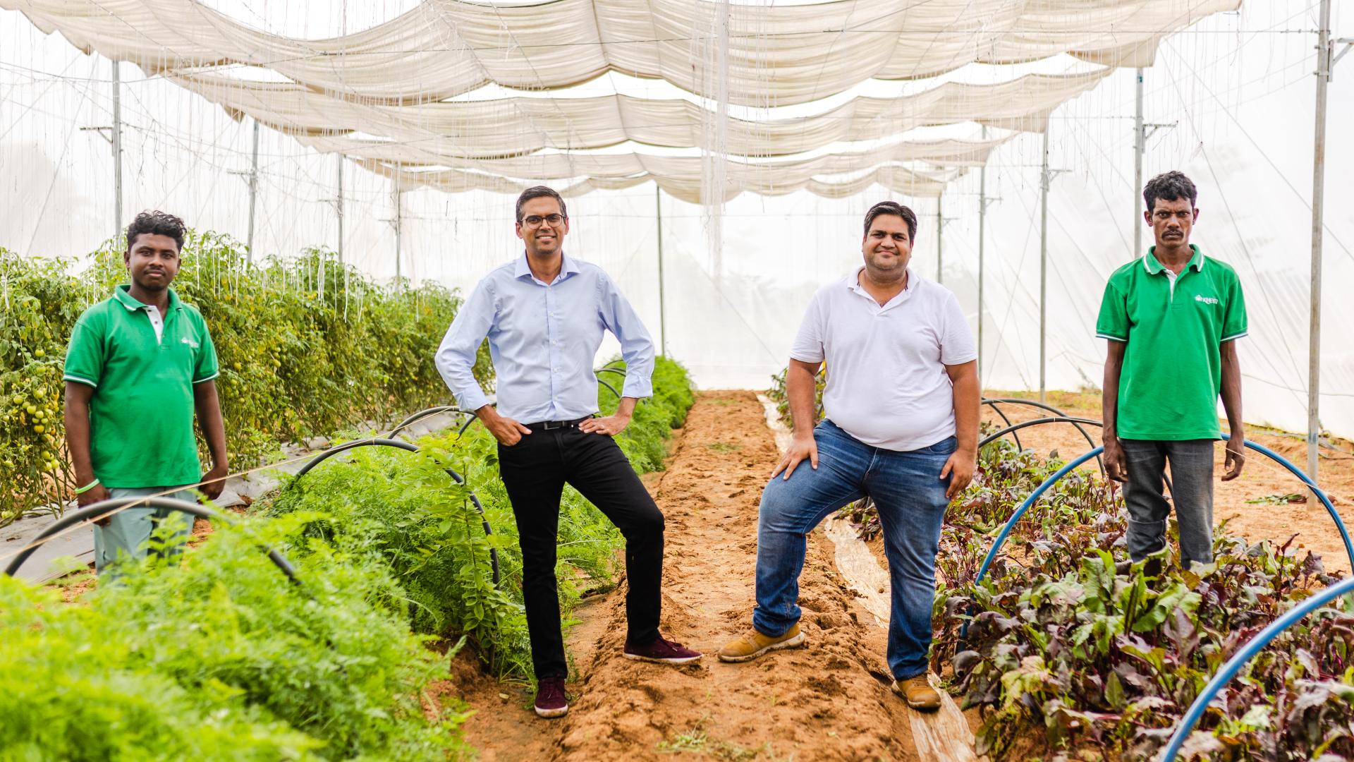 Kheyti Co-founder CEO Kaushik Kappagantulu and team