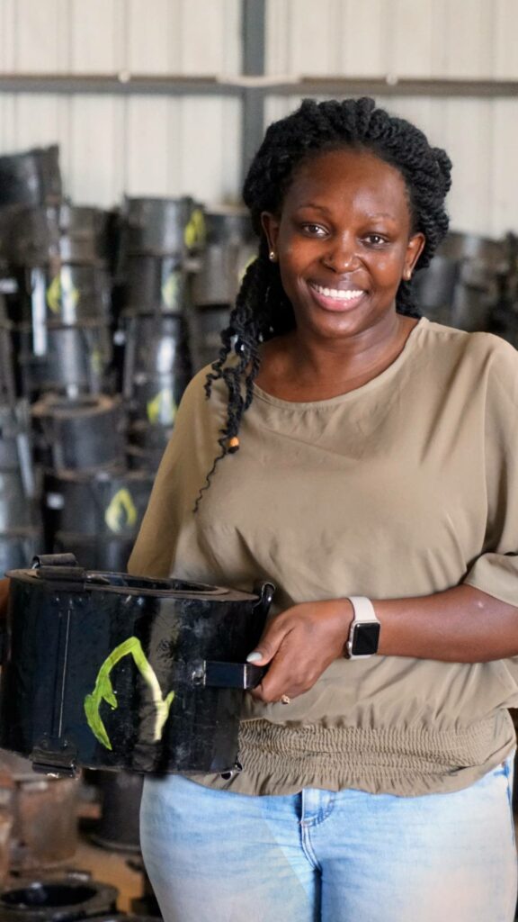 Mukuru Clean Stoves Founder & CEO, Charlot Magayi - portrait