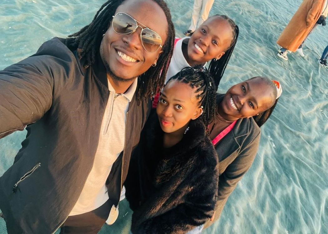 Nonkululeko and fellow Young Climate Leaders during Earthshot Week 2024