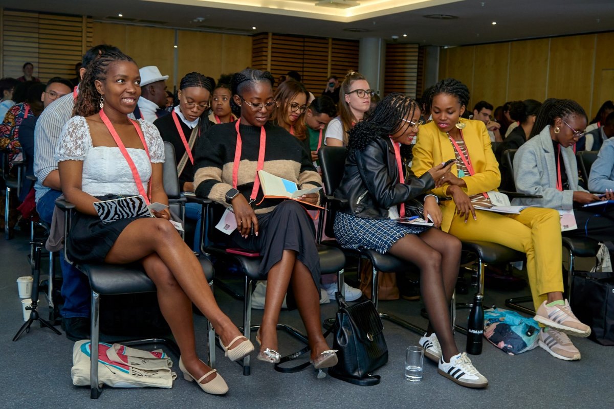 Obedine Tsuses attending Climate Youth Leadership Programme seminar