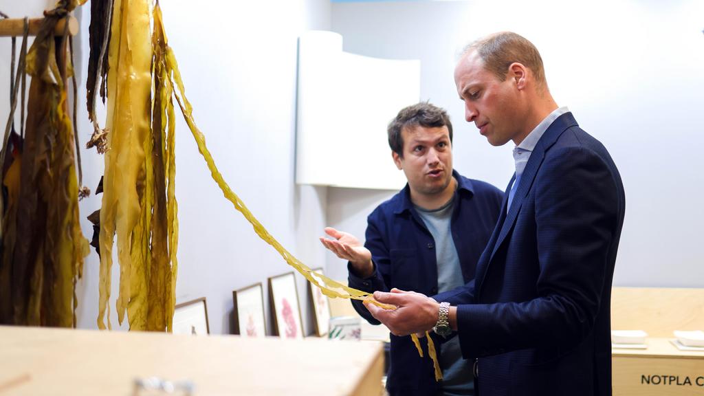 Prince William visits Notpla