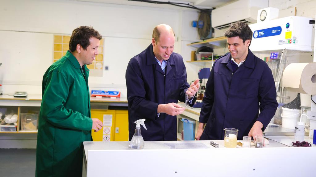 Prince William visits Notpla