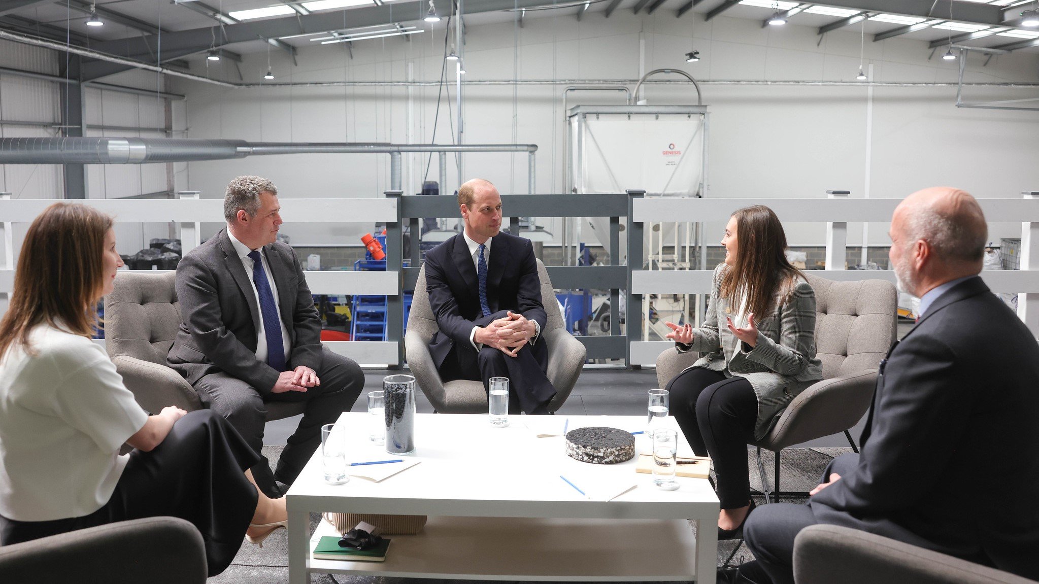 Prince William meets with LCM team