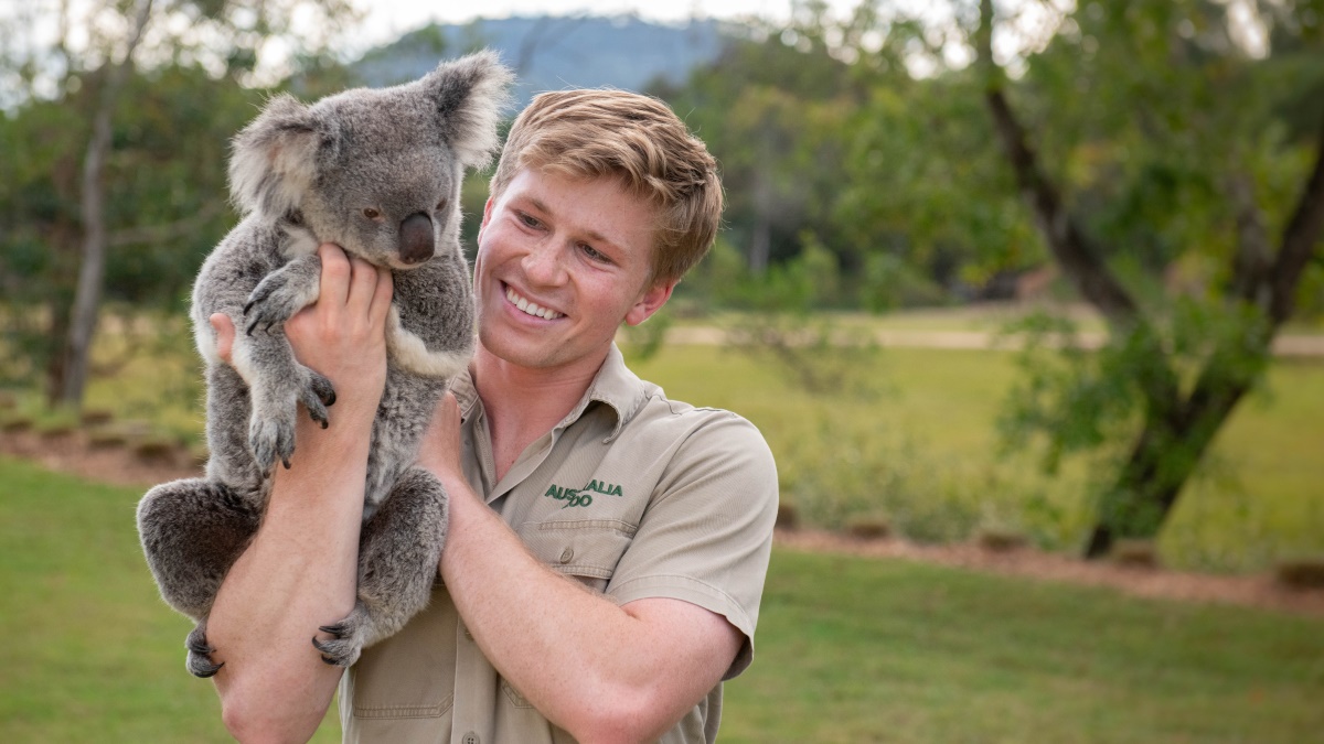 Robert Irwin Earthshot Prize Ambassador with Koala