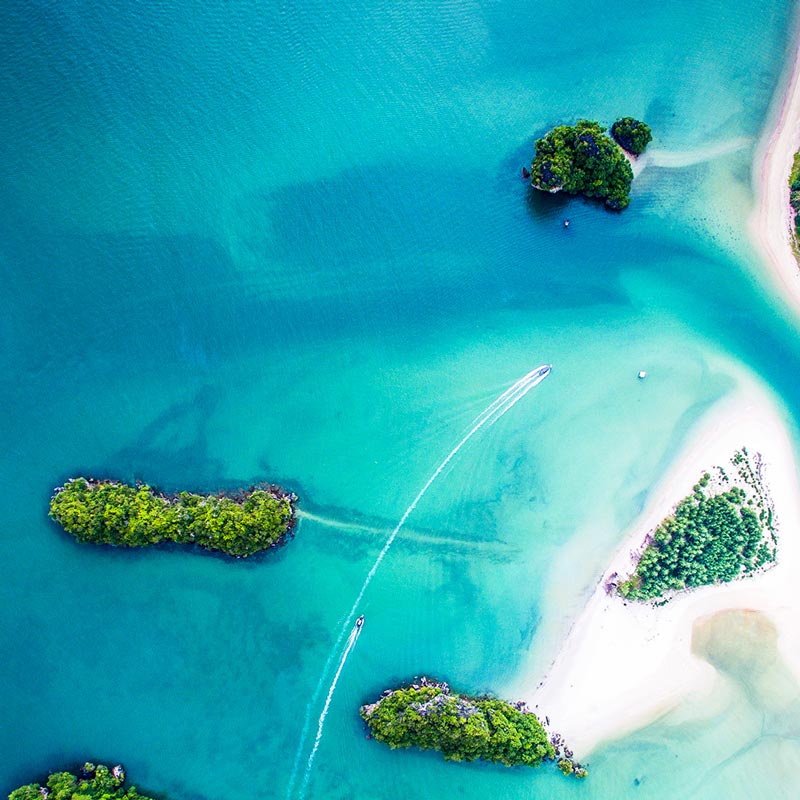 Thailand coastline