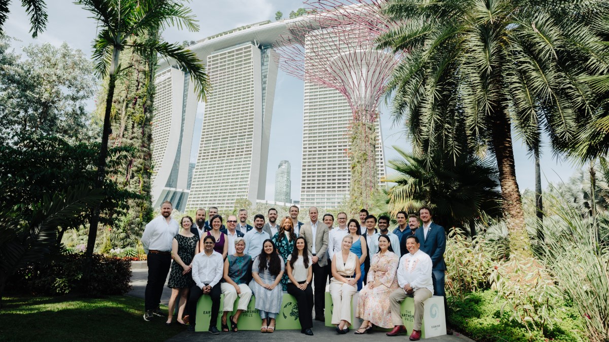 Prince William meets all 2023 Finalists in the Gardens by the Bay