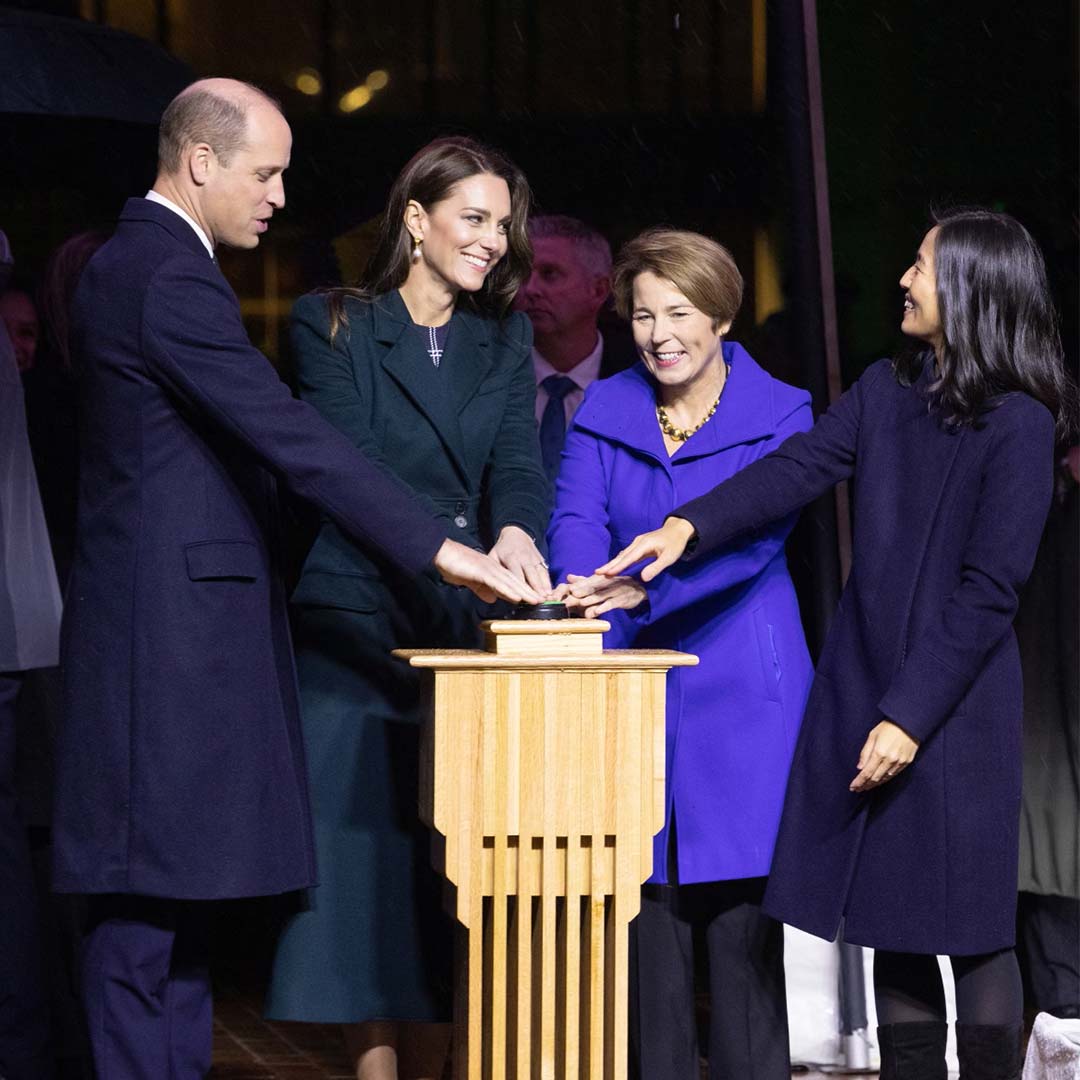 Prince William and The Princess of Wales light up Boston with Mayor Michelle Wu and Governor-elect Maura Healey