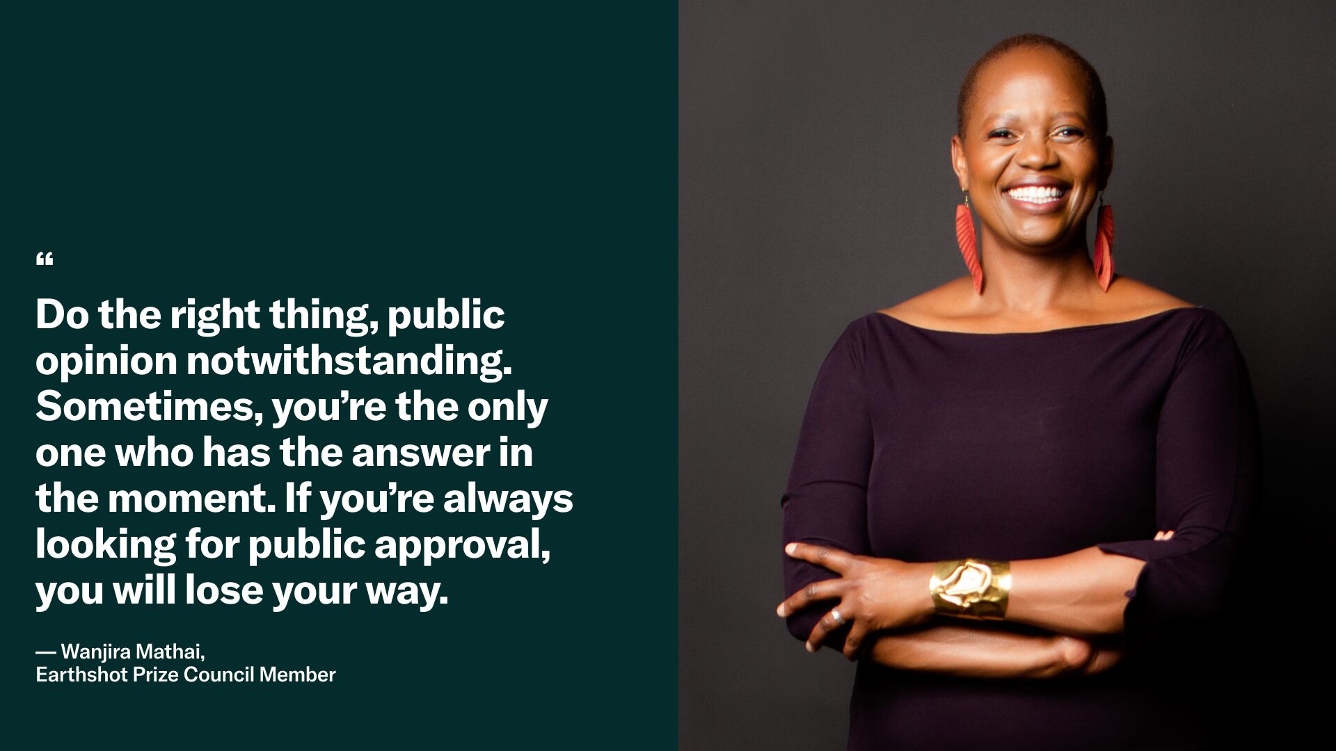 Wanjira Mathai quote Fellowship Activation sprint